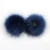 Import 10cm  13 cm  15 cm faux raccoon fur for beanie fake ball decoration faux fur pom poms from China