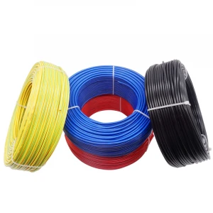 1.0mm2 1.5mm2 pvc insulation copper wire building materials electrical wire roll length