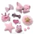 Import 10Pcs Cute Crown Bowknot Kind Hairpin Set Flower Star Girls HairClip Hair Accessory Headwear Headband Hairgrip New from China