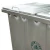 Import 1100L stainless steel garbage container street waste bin with wheels from China