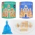 Import 110pcs Wooden Building Block Stacking Alphabet Number Fruit Animals Assembling Puzzle Kids Children Educational Toys from China