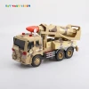 1/16 plastic friction car military truck toy vehicle