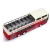 Import 1:18 Double E E640-003 Toys For Child Luxury Bus Light And Sound Toys City Bus from China