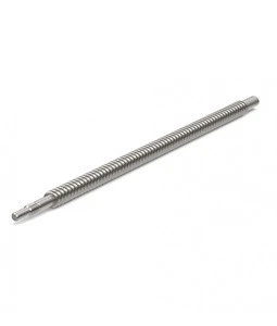 12, 16, 20 or 25 mm Diameter Ball Screw Spindles of CF 53 material, inductively hardened