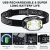 Import 1200 Lumen Led Rechargeable Headlamp Motion Sensor HeadLight Waterproof Head Flashlights For Outdoor Camping Fishing Head Lamp from China