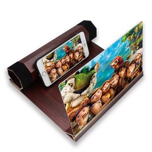 12inch  mobile phone screen enlarge magnifier foldable bracket portable for mobile phone