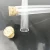 Import 12x100mm Clear Plastic Test Tube With Cork Stopper Food Grade Cork Approved from China