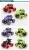 Import 1:32 scale cool black pull back plastic car toy vehicle from China