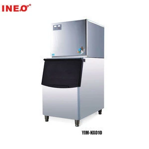 136 Kgs Professional  Industrial Supermarket Hotel Restaurant Bar Fast Food Store Commercial Cube Ice Maker Machine