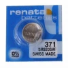 1.55V SR920SW Renata 371 battery silver oxide button cell for watch free Mercury