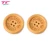 Import 15mm Custom Engraved Logo Wood Button 2 Holes Wholesale Wood Garment Buttons For Baby Clothes from China