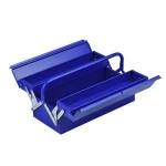 16.5" 3 Trays Mechanic Garage Steel Cantilever Tool Box Chest Storage Portable With One Handle