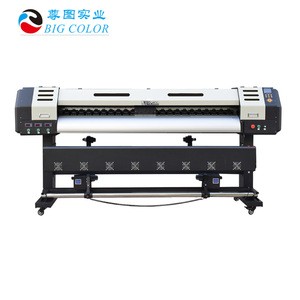 1.9m 5ft dye sublimation printer for printing paper 4 EPS ON head industry printerhead