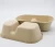 Import 2 compartment eco-friendly biodegradable natural bamboo fiber disposable lunch box from China
