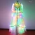 Import 2015 dancing dresses ballroom, luminous costume for stage, light up suit from China