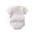 Import 2018 Hot Selling Shot Sleeve Newborn Super Soft 100% Cotton Blank Baby Romper from China