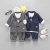 Import 2018 new bowknot design spring baby boy clothing sets from China
