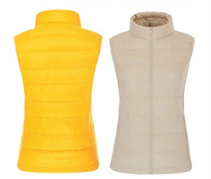 2018 One-stop Factory of Women Duck Down Vest with Lowest Wholesale Prices