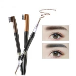2019 Professional double head makeup eyebrow pencil beauty make up wholesale waterproof eyebrow pencil