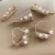 Import 2019 Wholesale Sweet Metal Pretty Hairpin Lovely Handmade Different Size Pearl Hairclip Hairgrips For Girls Hair Accessories from China