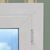 2020 design PVC window , heat insulation  high quality upvc profile glass crank window  with shutter