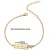 Import 2020 Fashion gold silver personalized number foot year anklet from China
