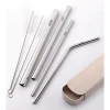 2020 Hot product support for other length customization food grade straw stainless steel straws