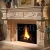 Import 2020 hot sale  modern Indoor Decorative Cast Egypt Cream  hand carved fireplace mantel marble from China