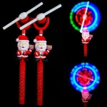 2020 Magic spinning fiber  windmill lantern wands Glow Rainbow stick Spinning Windmill GlowsToy Flashing LED purple Pinwheel Toy