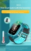 2020 New Body Temperature Measure 2G LBS Mobile Smart Watch Phones W02 for Kids with SIM Card LBS PK Q529 Q50 Q730