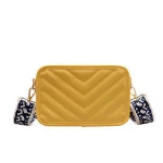 2020 New Summer Popular Camera Shoulder Bag Color Wide Shoulder Strap Women's Fashion Messenger Bag