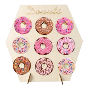 2020 Wooden donut stand wedding supplies decoration birthday party for child baby shower festival home crafts
