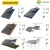 Import 2021 New Products Home Solar Panels 6kw Solar Energy Panel Home Systems from China