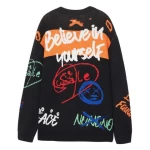 2022 Custom OEM & ODM Long Sleeve Knit Jacquard Cardigan Sweaters  V neck men clothes fashion knitted cardigan sweater man