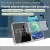 Import 2023 New multi-functional 15W wireless charger custom LOGO with LED clock alarm thermometer mobile phone stand from China