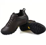 2024 High Quality Men Genuine Leather Boots Outdoor Sports Sneakers Athletic Trekking Breathable Climbing Shoes