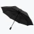 Import 21inch auto open and close 3 fold black metal frame promotion  umbrella from China