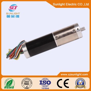 Buy 24v 28mm Brushless Dc Planetary Gearbox Motor With Customized ...