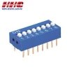 2.54mm 8 positions (SPST) gold-pin DIP switch