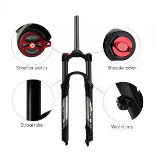 27.5/29 inch MTB shoulder controlled shock absorbing bicycle front fork bike suspension fork bicycle fork