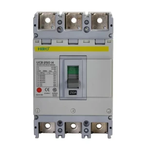 250A UCB250 H 3P MCCB Moulded Case Circuit Breaker