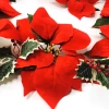 2M 10L Christmas Home Decoration Accessories Supplies Series Berry Leaves Fairy Flowers Garland  String Light
