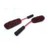2pc Super Soft Bristles Auto New Arrival truck Car Detailing Kit Microfiber Cleaning Cloth Hub Wheel Tire Brush