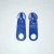 3# Colorful Plastic Material Nylon Zipper Slider with Long Puller for Garment and Bag Made in China