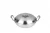 Import 3 ply stainless steel Cookware Wok  with Glass Lid from China