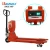 Import 3000kg hydraulic hand forklift truck pallet jack with scale from China