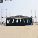 300*300mm Outdoor Lighting Square Aluminum Truss Display with Stage Lighting Frame for Concert