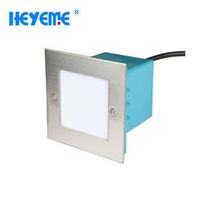 304 Stainless steel panel and Die-casting Outdoor Led Step Light brick Wall Corner Light