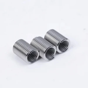 316 Stainless steel M12 Insert Screw Fasteners plastic insert Wire thread insert