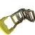 Import 35mm 2000kg Tie Down Ratchets Buckle with yellow Plastic Handle from China